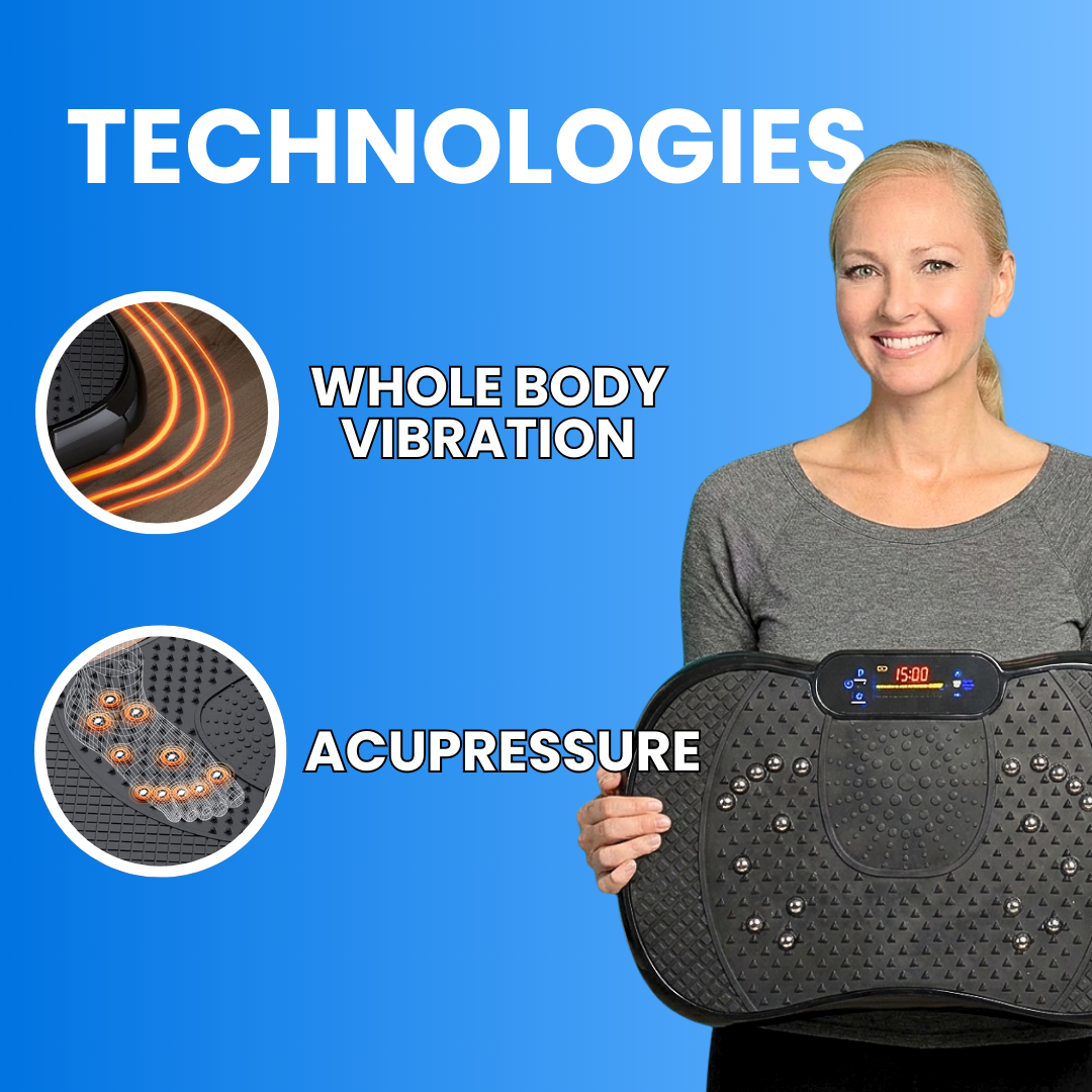 VibratingWell™ Harmonic Vibration Plate for Edema, Whole Body Discomfort and Swelling