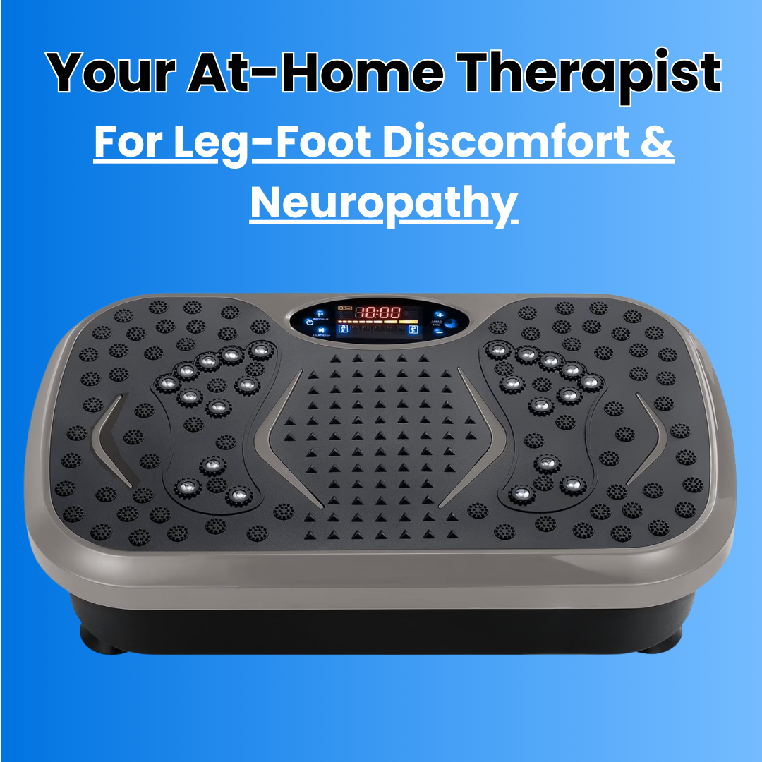 VibratingWell™ Harmonic Vibration Plate for Foot & Leg Discomfort and Balance