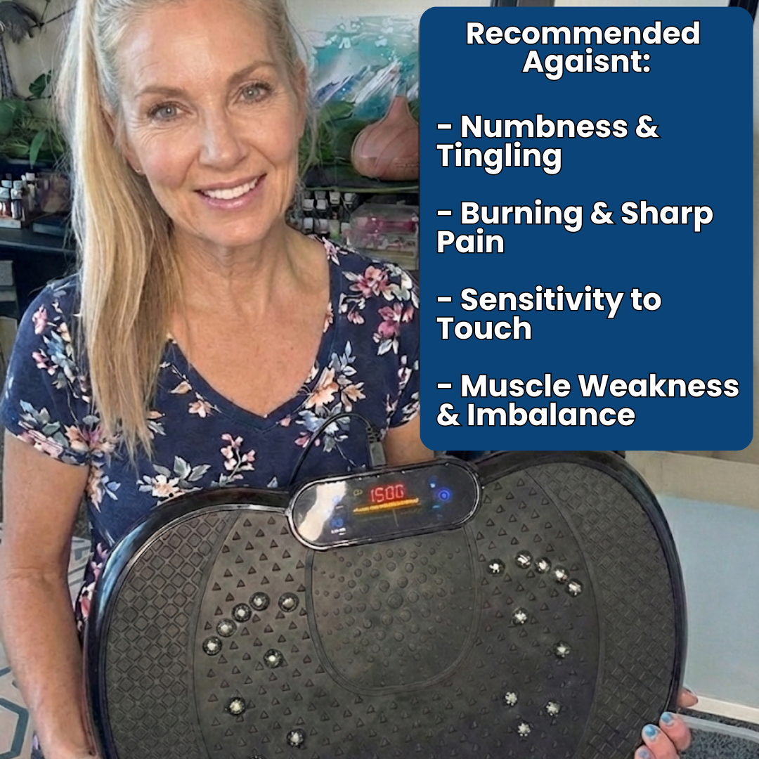 VibratingWell™ Harmonic Vibration Plate for Foot & Leg Discomfort and Balance