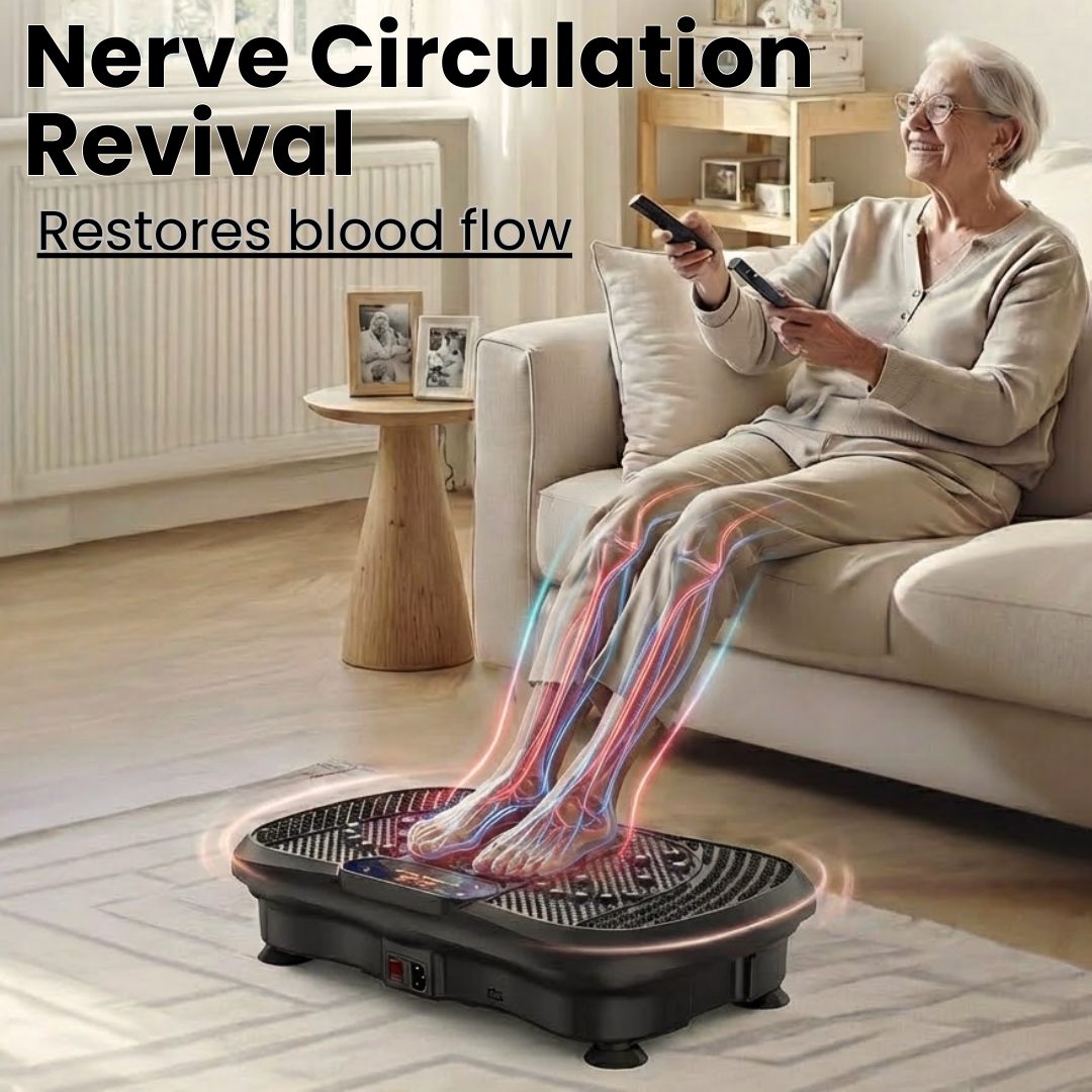 VibratingWell™ Harmonic Vibration Plate for Foot & Leg Discomfort and Balance