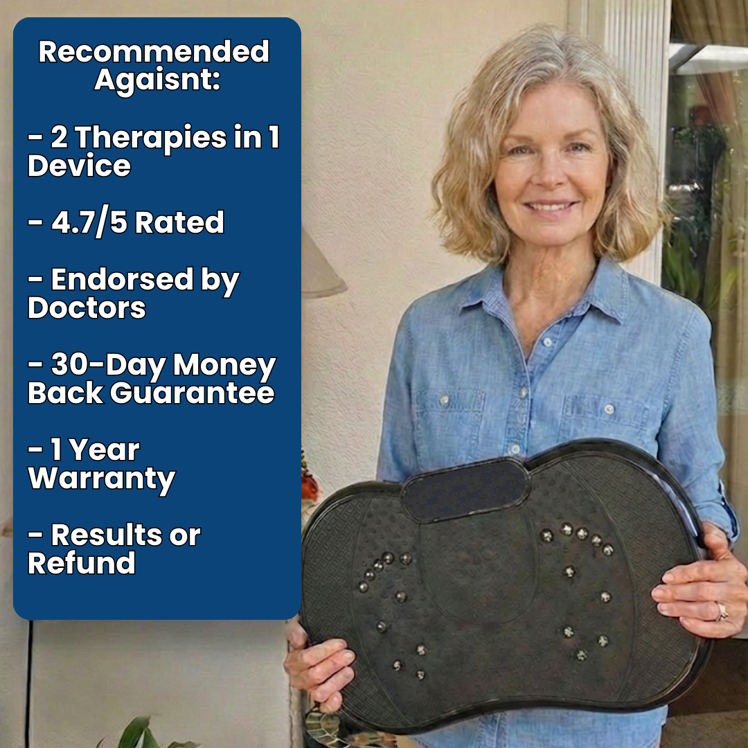 VibratingWell™ Harmonic Vibration Plate for Foot & Leg Discomfort and Balance