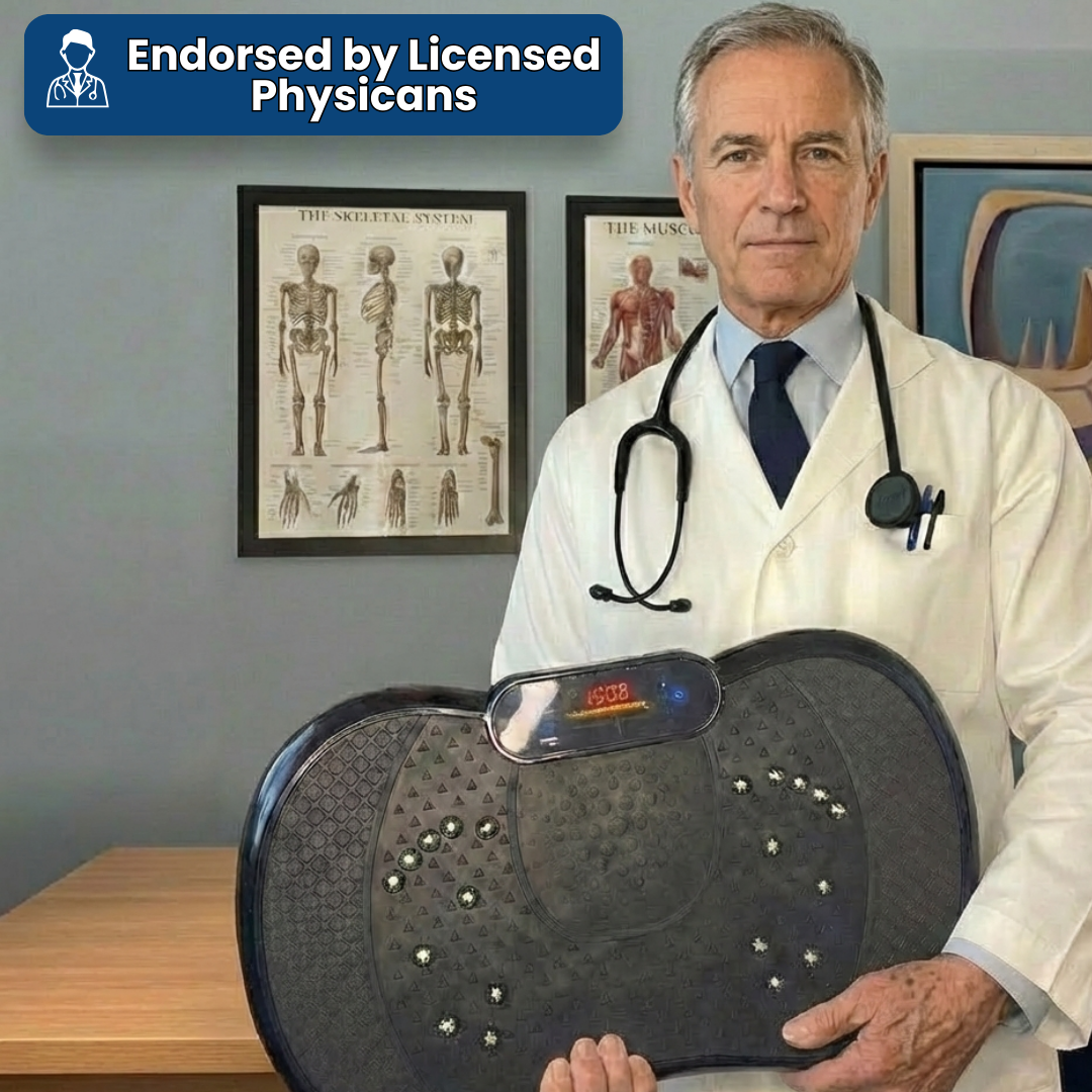 VibratingWell™ Harmonic Vibration Plate for Foot & Leg Discomfort and Balance