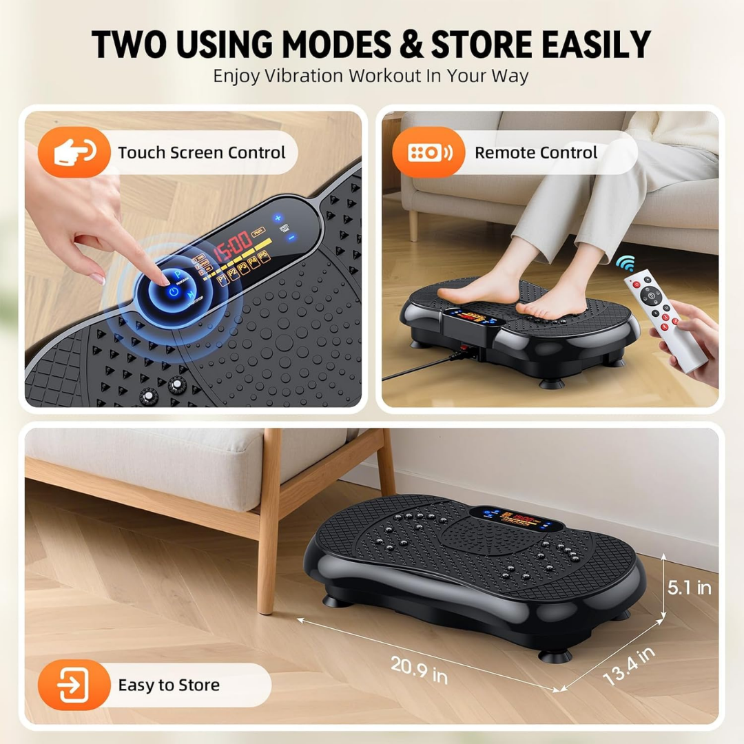 VibratingWell™ Harmonic Vibration Plate for Foot & Leg Discomfort and Balance